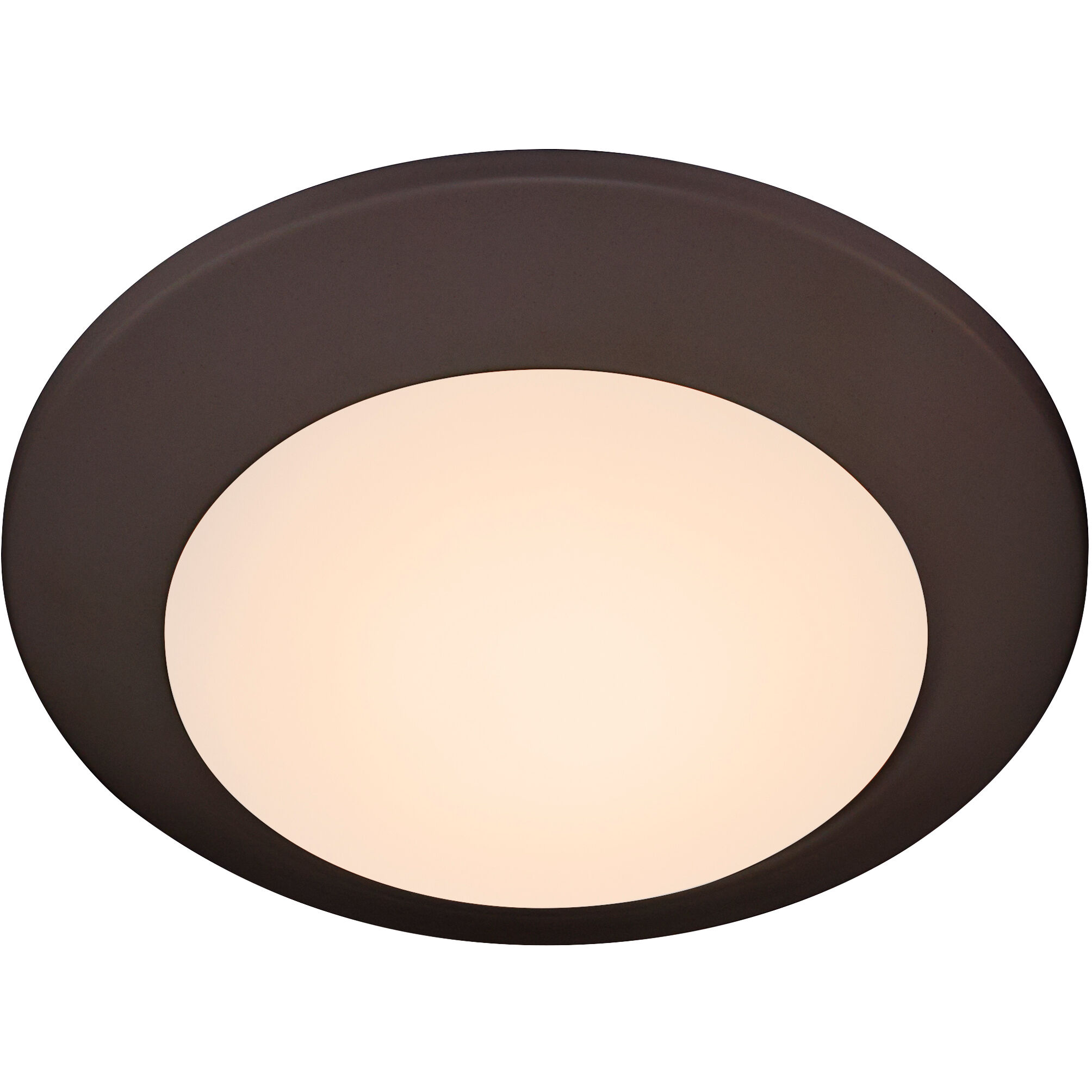 LED Disk 1 Light 5.75 inch Oiled Bronze Indoor/Outdoor Flush Mount