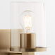Bolton 1 Light 4.75 inch Aged Brass Vanity Light Wall Light