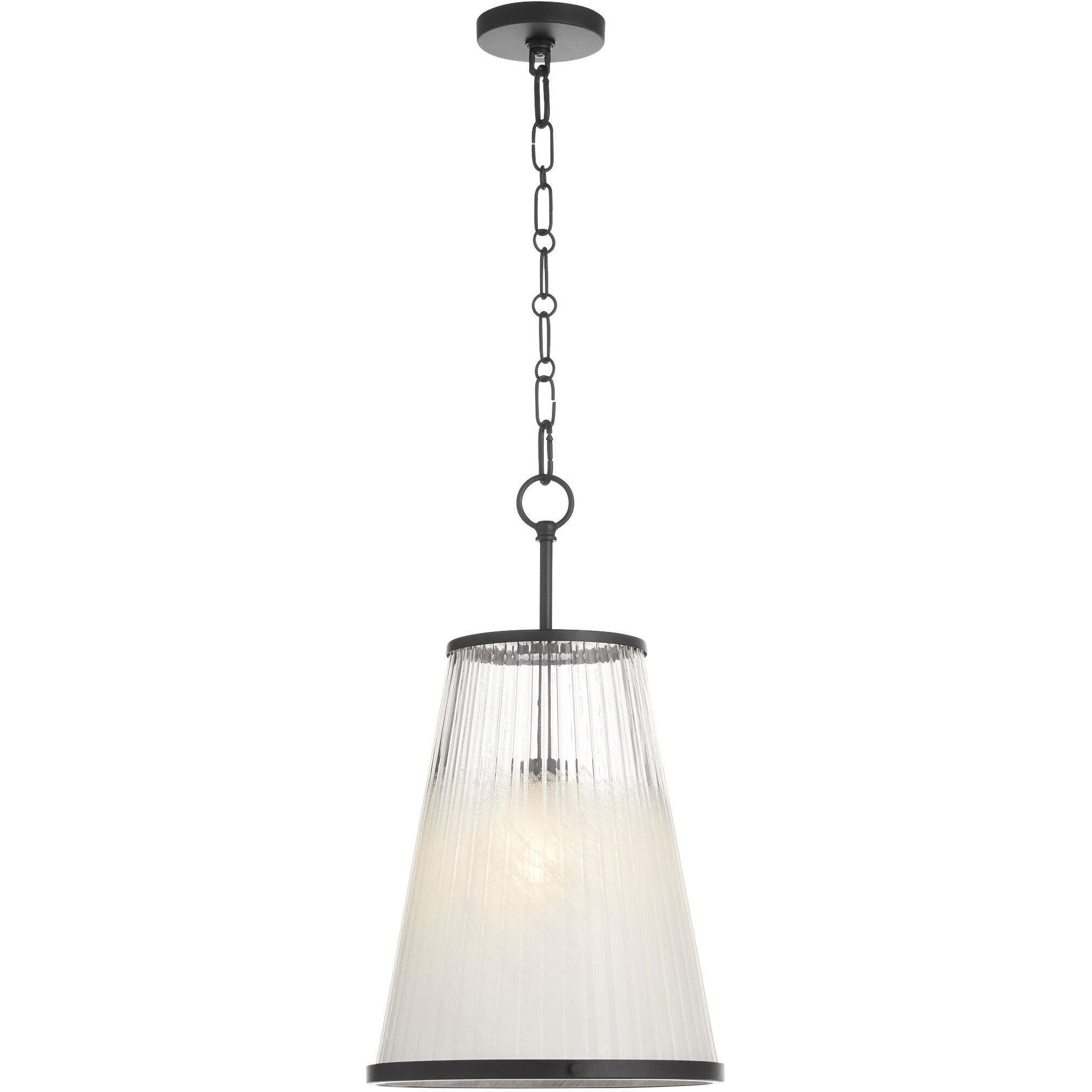 Providence 1 Light 19.5 inch Matte Black Pendant Ceiling Light
