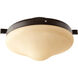 Fort Worth LED Oiled Bronze Fan Light Kit