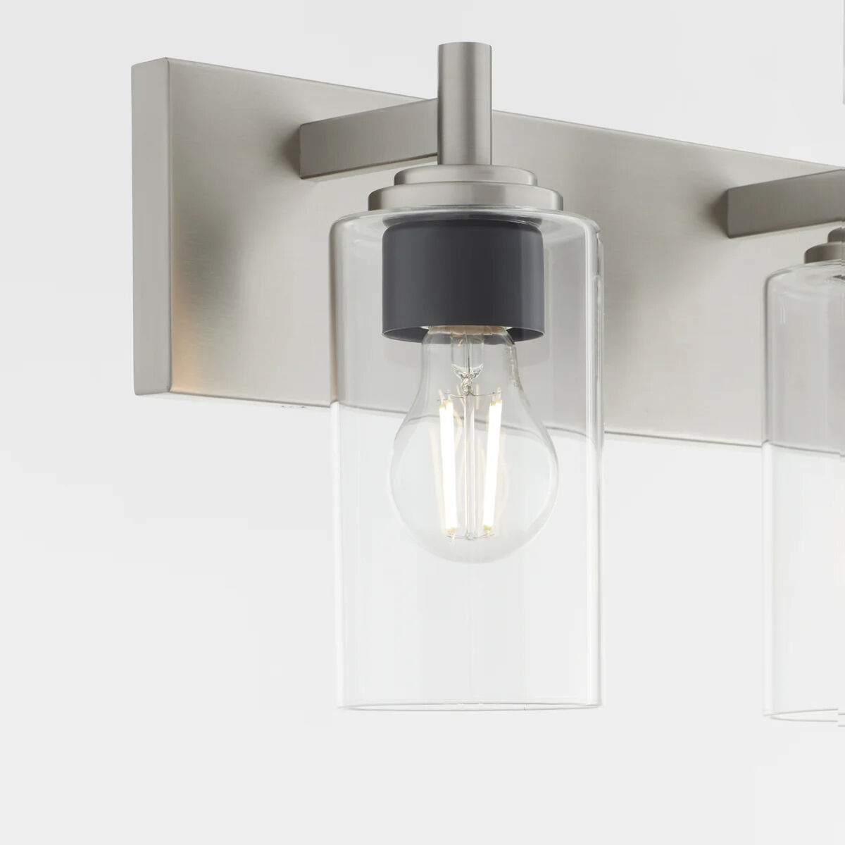 Fallstaff 3 Light 22.5 inch Satin Nickel Vanity Light Wall Light