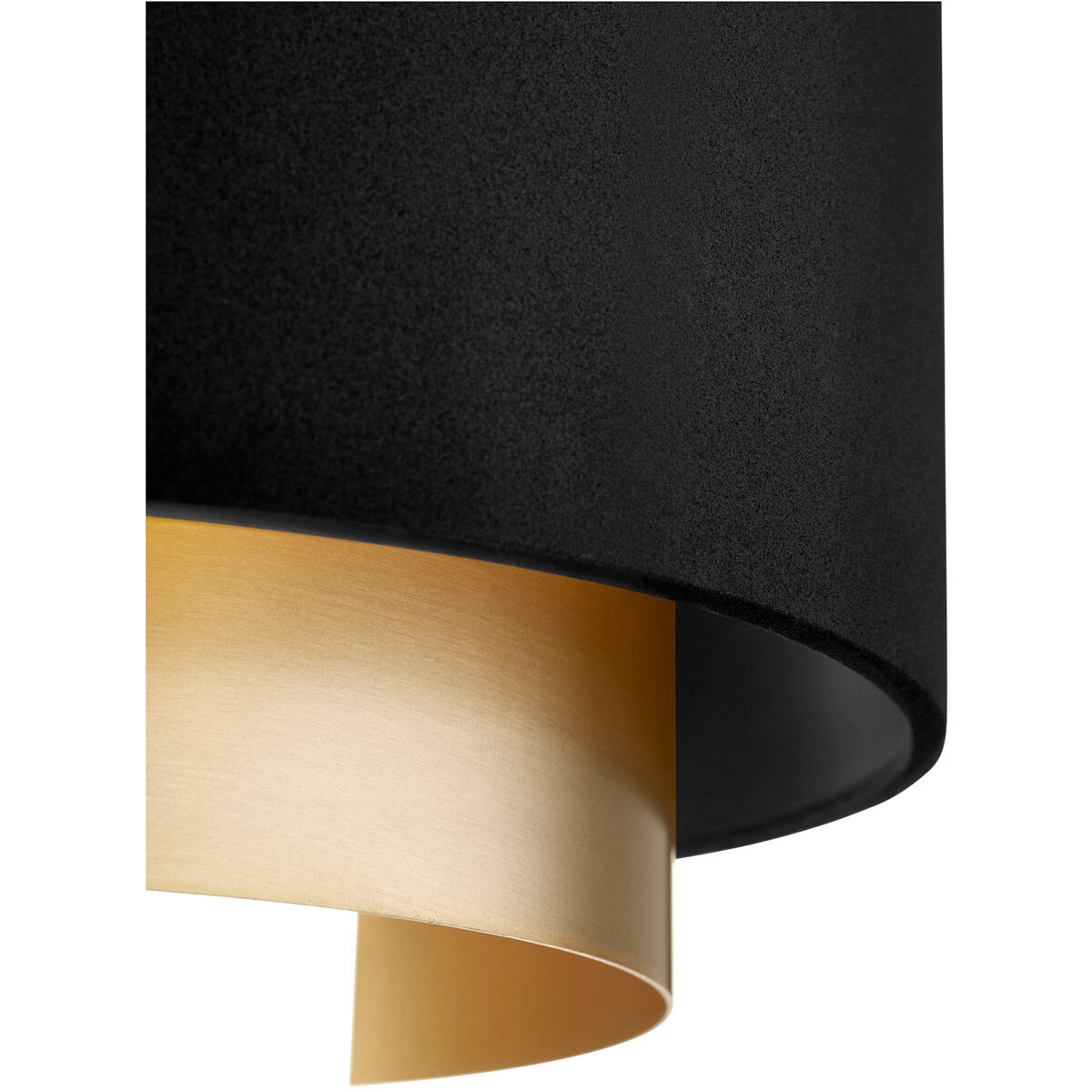 Fort Worth 1 Light 11 inch Noir and Aged Brass Wall Sconce Wall Light