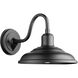 Fort Worth 1 Light 11 inch Noir Outdoor Wall Mount 