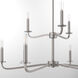 Rutherford 9 Light 28.5 inch Satin Nickel Chandelier Ceiling Light