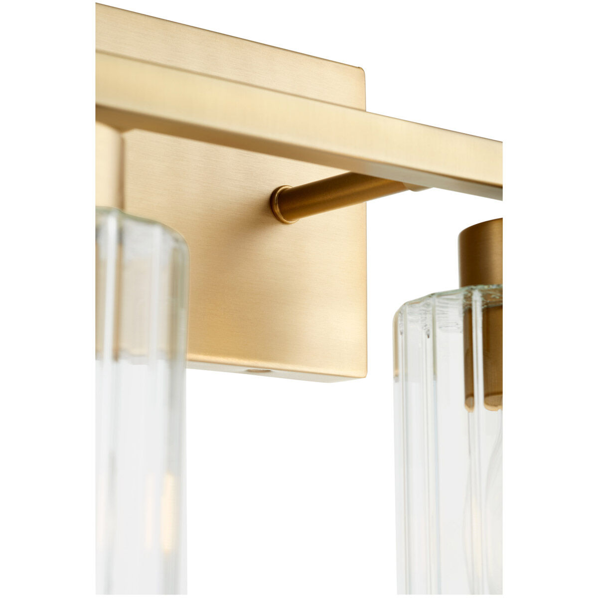 Ladin 3 Light 22 inch Aged Brass Vanity Light Wall Light