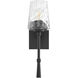 Goodwin 1 Light 4.75 inch Matte Black Wall Mount Wall Light in 16 in.