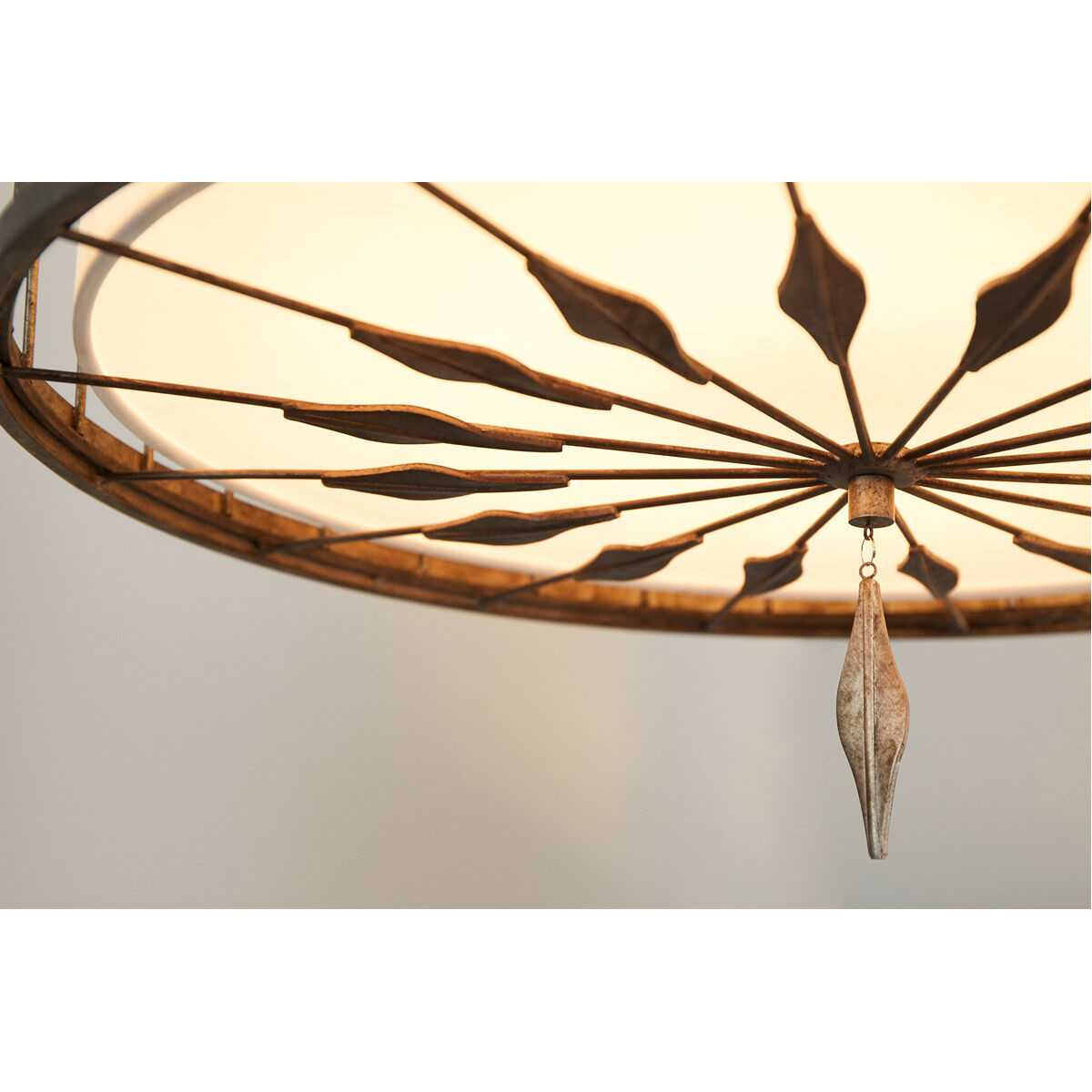 Cordon 6 Light 24.25 inch Persian Gray Pendant Ceiling Light