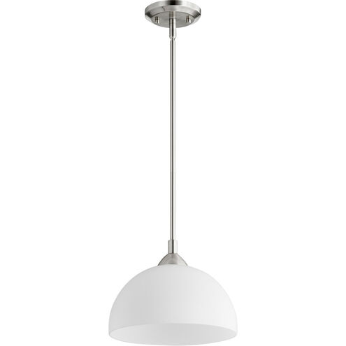 Barkley 1 Light 11 inch Satin Nickel Pendant Ceiling Light