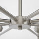 Wallinger 8 Light 32 inch Satin Nickel Chandelier Ceiling Light