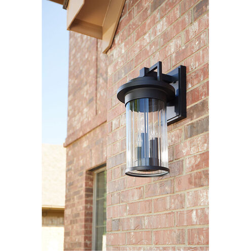 Dimas 4 Light 19 inch Noir Outdoor Wall Lantern