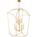 Mantle 9 Light 24.25 inch Foyer Pendant