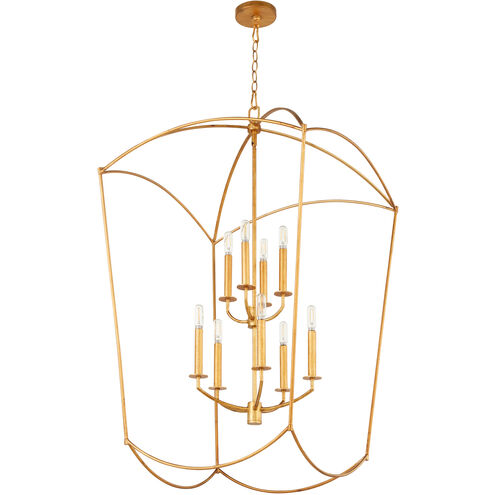 Mantle 9 Light 24.25 inch Foyer Pendant