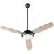 Expo 52 inch Matte Black with Matte Black/Weathered Gray Blades Ceiling Fan