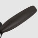 Zoro 56 inch Matte Black with Colonial Black Blades Patio Fan