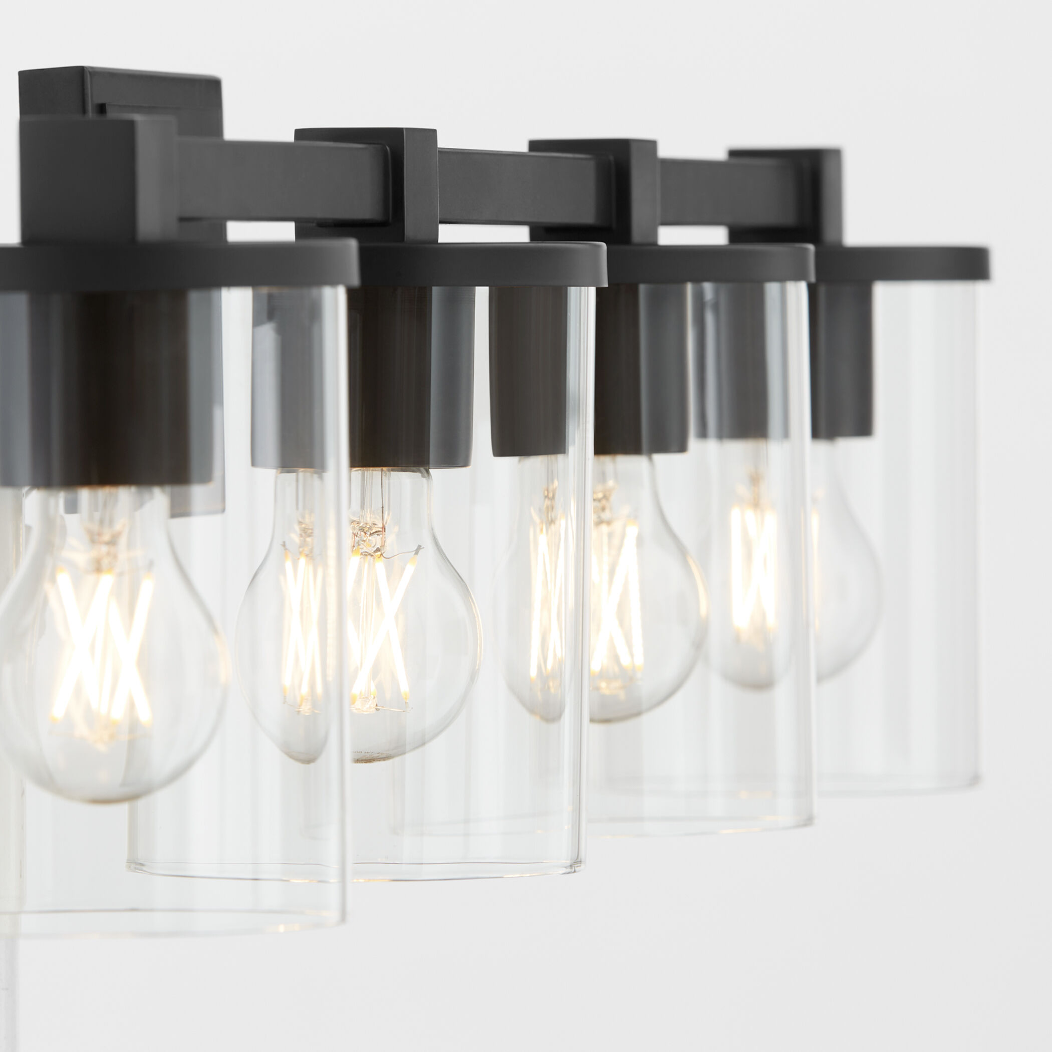 Bolton 4 Light 30.5 inch Matte Black Vanity Light Wall Light