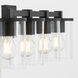 Bolton 4 Light 30.5 inch Matte Black Vanity Light Wall Light