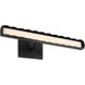 Karnes 0 watt 23.75 inch Matte Black Picture Light Wall Light
