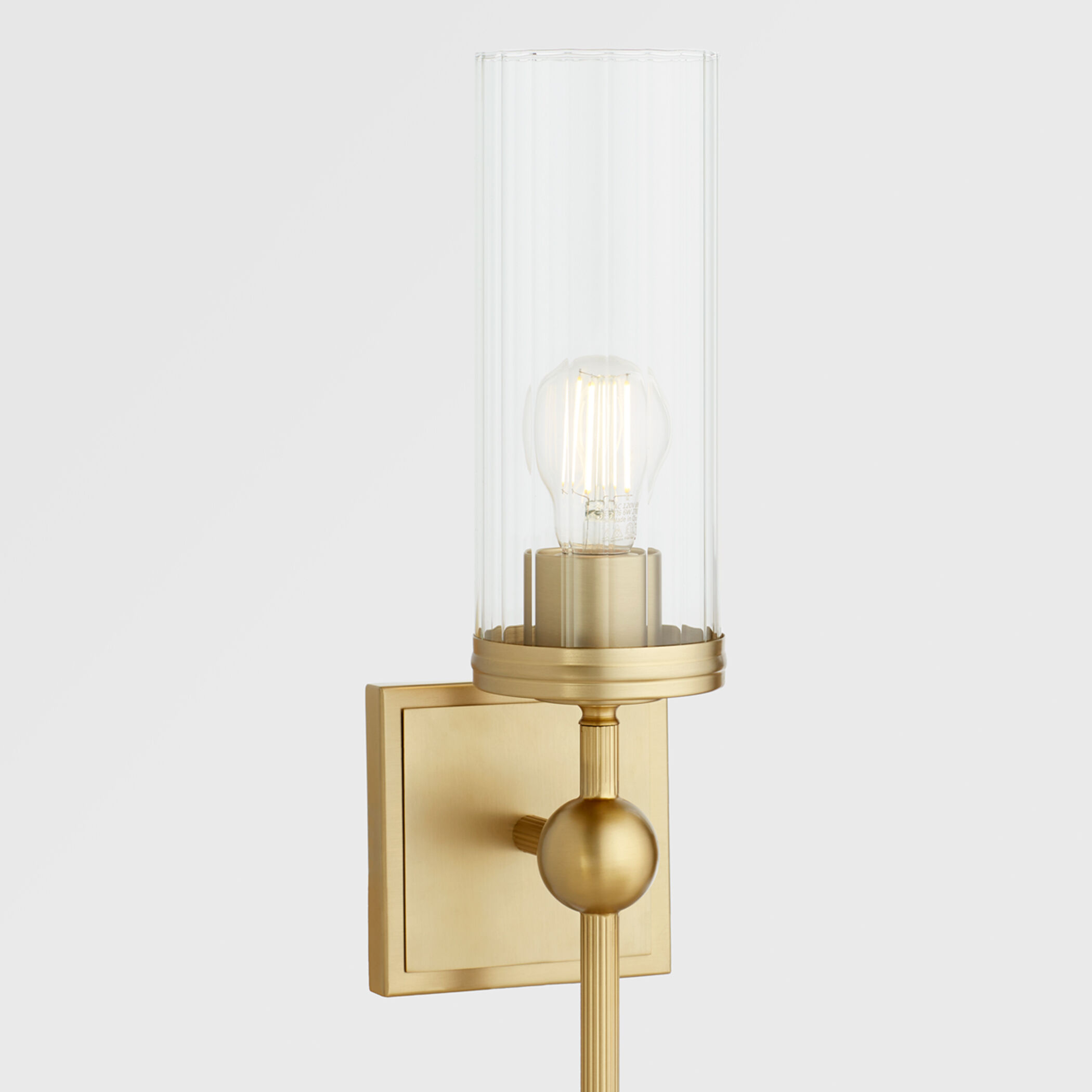 Lee Boulevard 1 Light 5 inch Aged Brass Wall Mount Wall Light