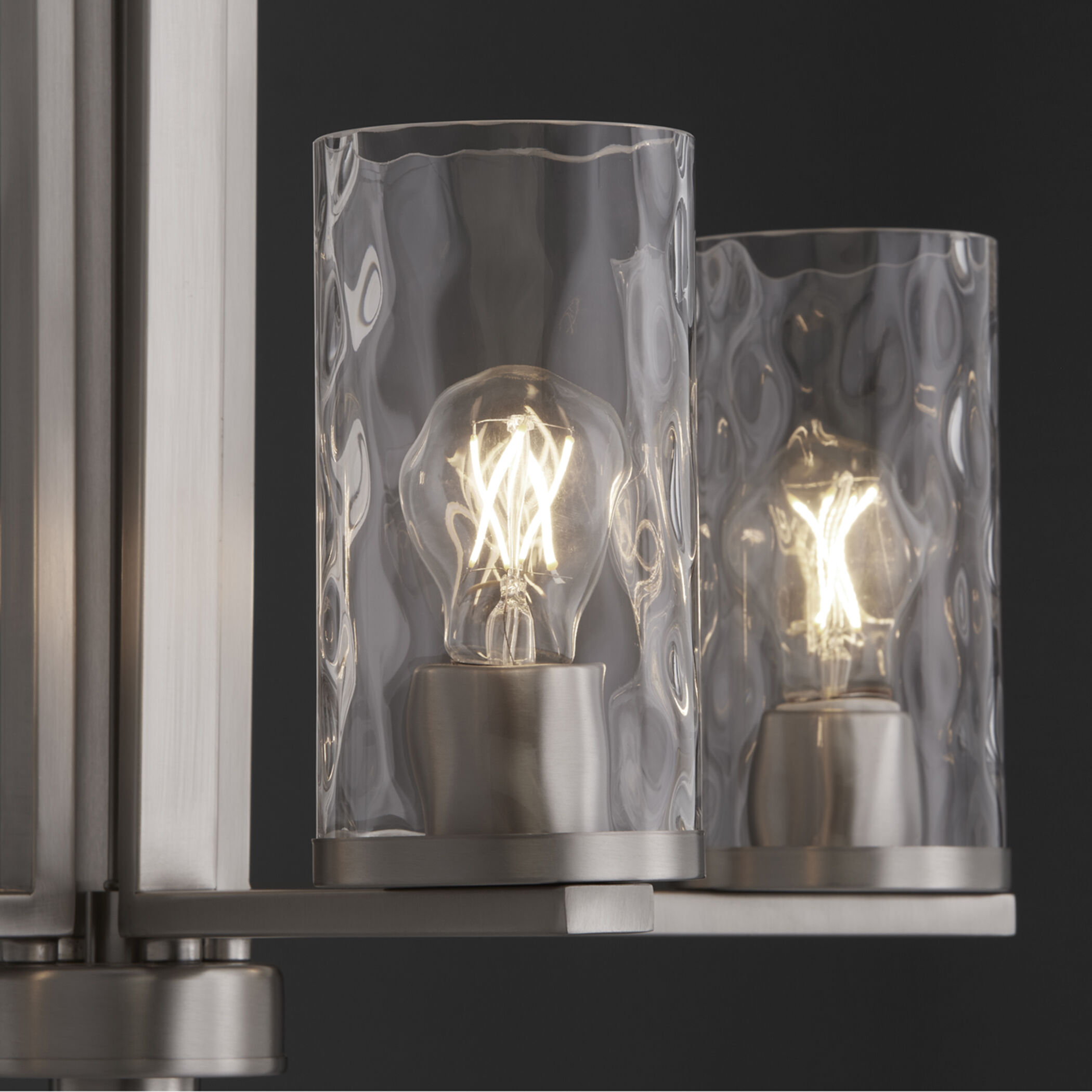 Steinway 4 Light 22 inch Satin Nickel Chandelier Ceiling Light