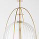 Alice 3 Light 15.5 inch Aged Brass Pendant Ceiling Light