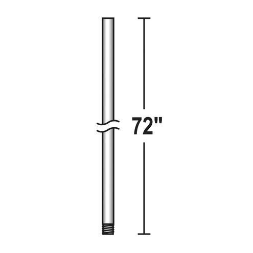 Fan Accessory Studio White Universal Fan Downrod in 72 in.