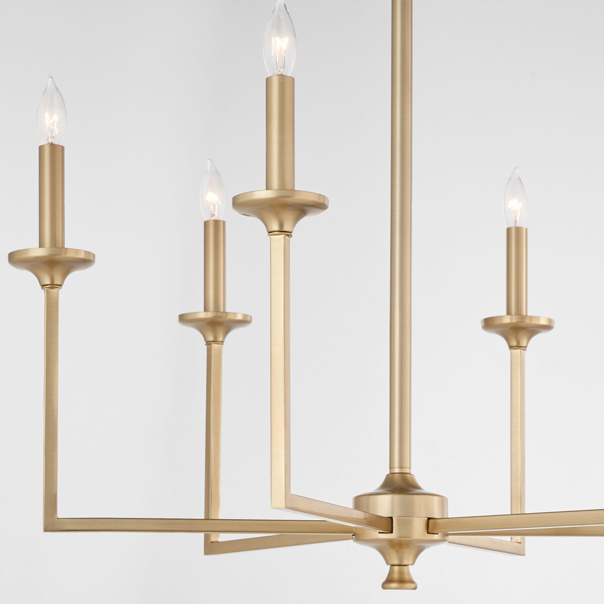 Eldorado 6 Light Aged Brass Chandelier Ceiling Light