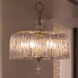 Meriam 5 Light 20 inch Brushed Brass Pendant Ceiling Light