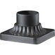 Fort Worth 3 inch Noir Pier Mount, Cast 