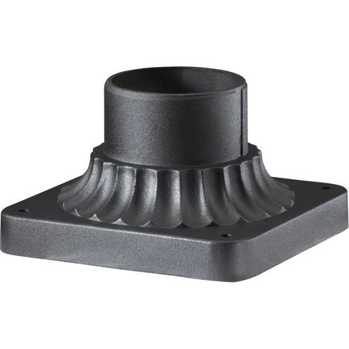 Fort Worth 3 inch Noir Pier Mount, Cast
