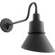Torrey 1 Light 18.25 inch Noir Outdoor Wall Lantern, Large