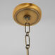 Tilbrook 3 Light 18 inch Brushed Brass Pendant Ceiling Light