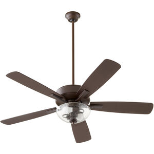 Ovation 52 inch Oiled Bronze with Oiled Bronze/Weathered Oak Blades Ceiling Fan