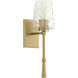 Goodwin Wall Mount Wall Light in Aged Brass, 16 in.