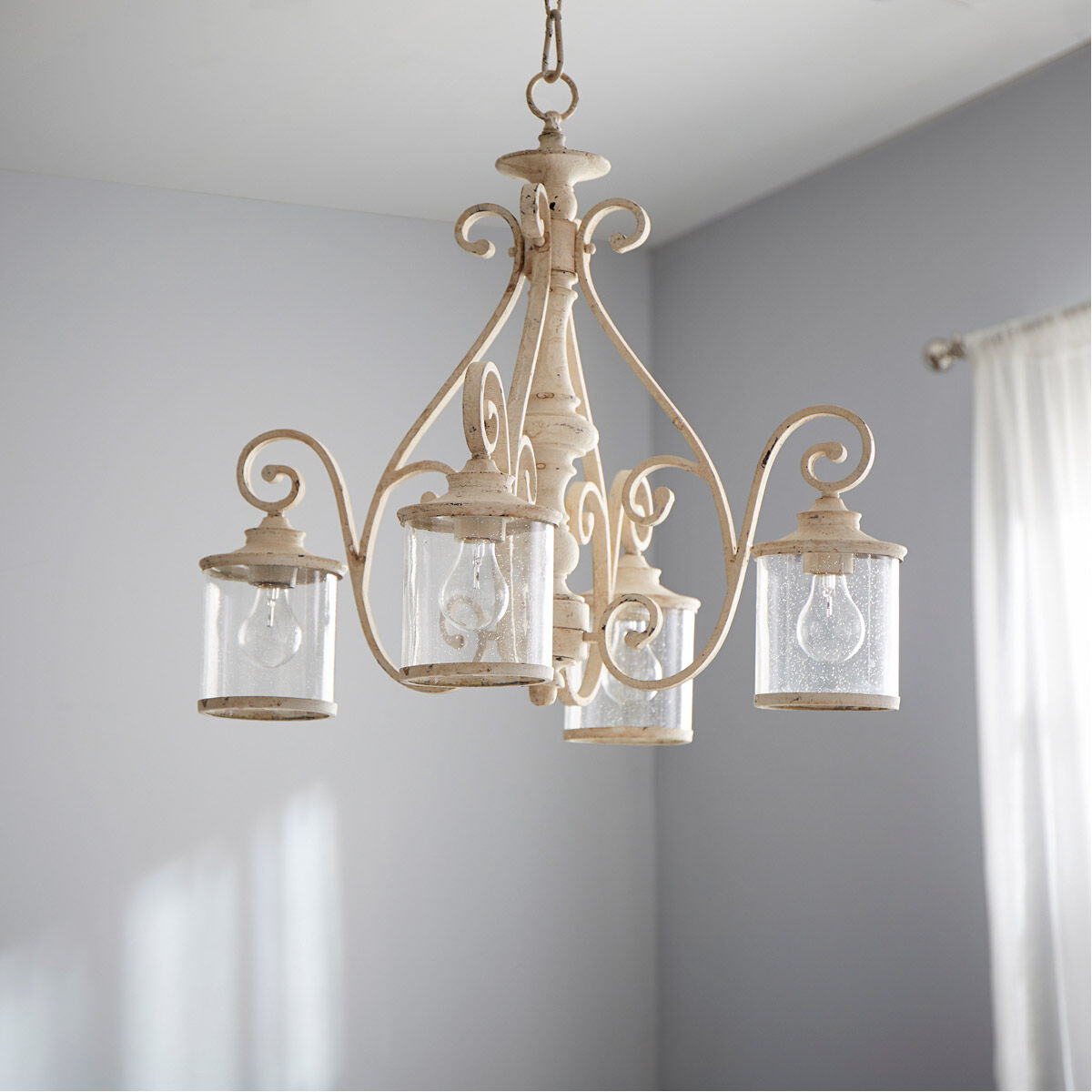 Quorum 6473-4-70 San Miguel 4 Light 27 inch Persian White