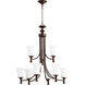 Rossington 9 Light 29.5 inch Oiled Bronze Chandelier Ceiling Light
