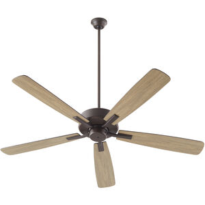 Ovation 60 inch Oiled Bronze with Oiled Bronze/Weathered Oak Blades Ceiling Fan
