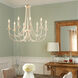 Brooks 8 Light 28.75 inch Persian White Chandelier Ceiling Light