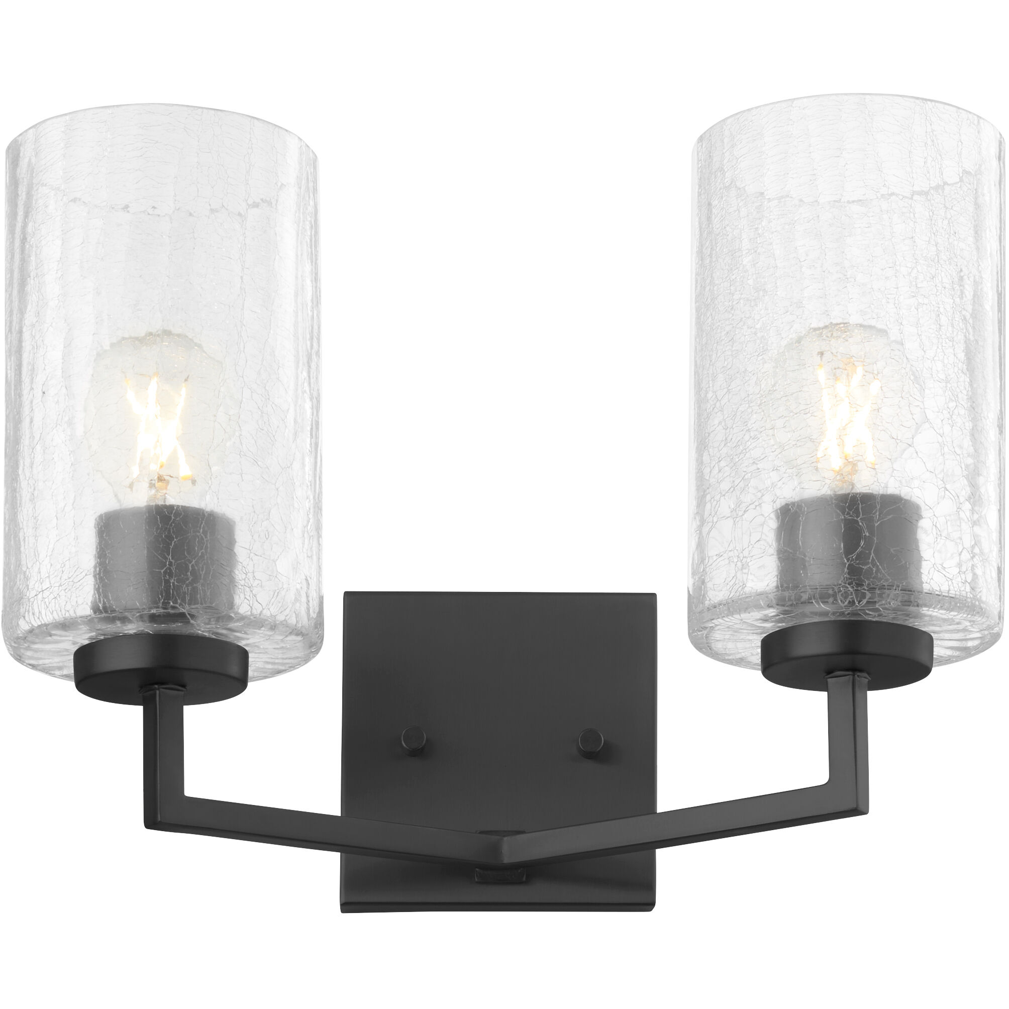 Merrick 2 Light 15 inch Matte Black Wall Sconce Wall Light 