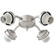 Fort Worth LED Satin Nickel Fan Light Kit