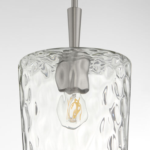 Goodwin 1 Light 8 inch Satin Nickel Pendant Ceiling Light