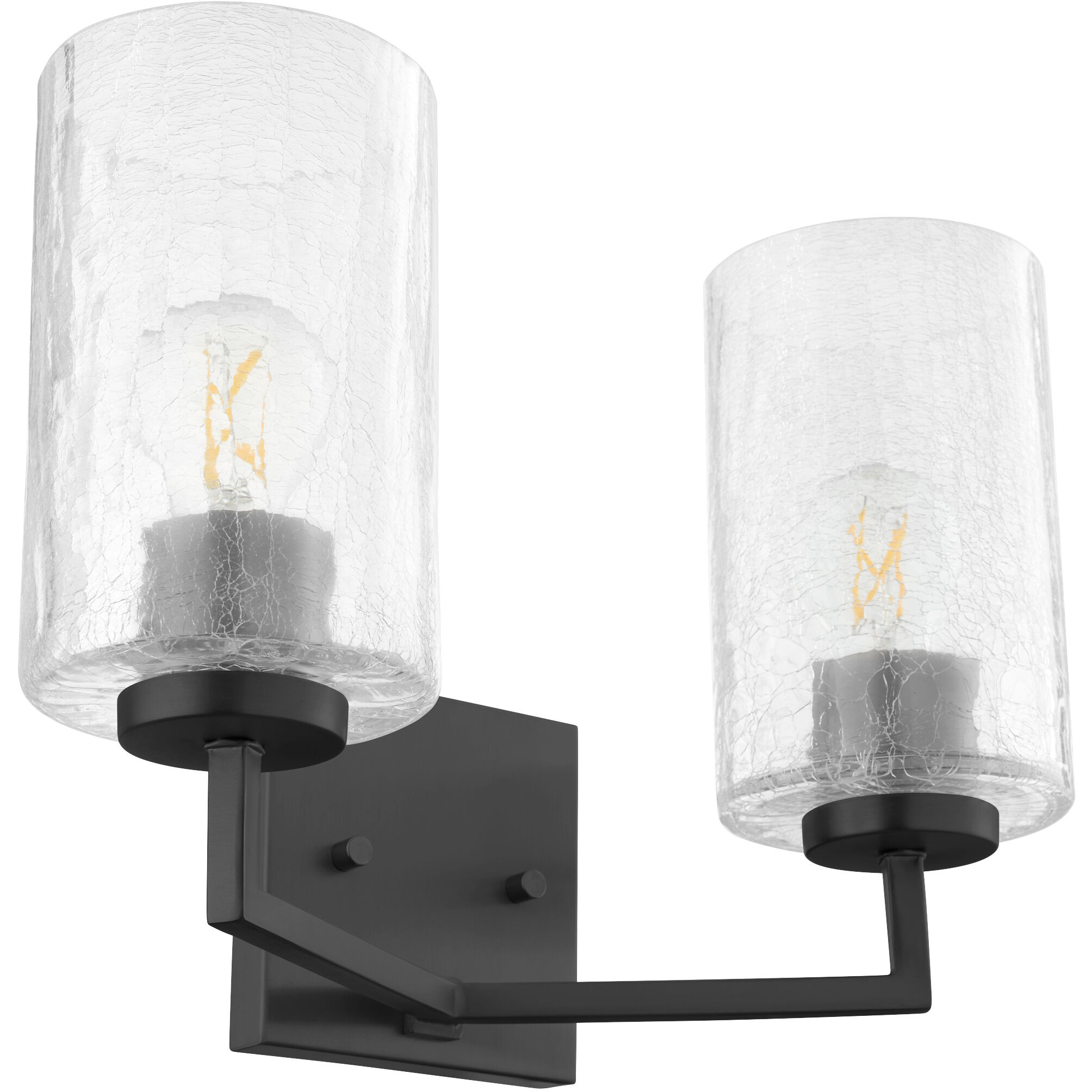 Merrick 2 Light 15 inch Matte Black Wall Sconce Wall Light 