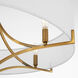 Imperial 6 Light 32 inch Brushed Brass Pendant Ceiling Light