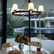 Hidalgo 6 Light 33.5 inch Aged Brass Chandelier Ceiling Light