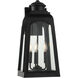 Francis 20 inch Matte Black Outdoor Wall Lantern