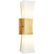 Ayala Wall Sconce Wall Light in Gold Leaf