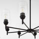 Wallinger 8 Light 32 inch Matte Black Chandelier Ceiling Light