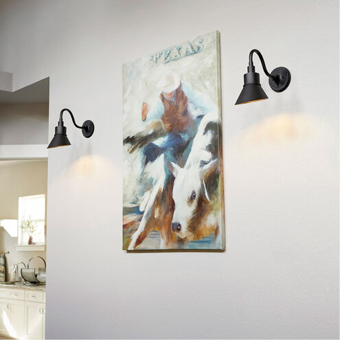 Torrey 1 Light 18.25 inch Noir Outdoor Wall Lantern, Large