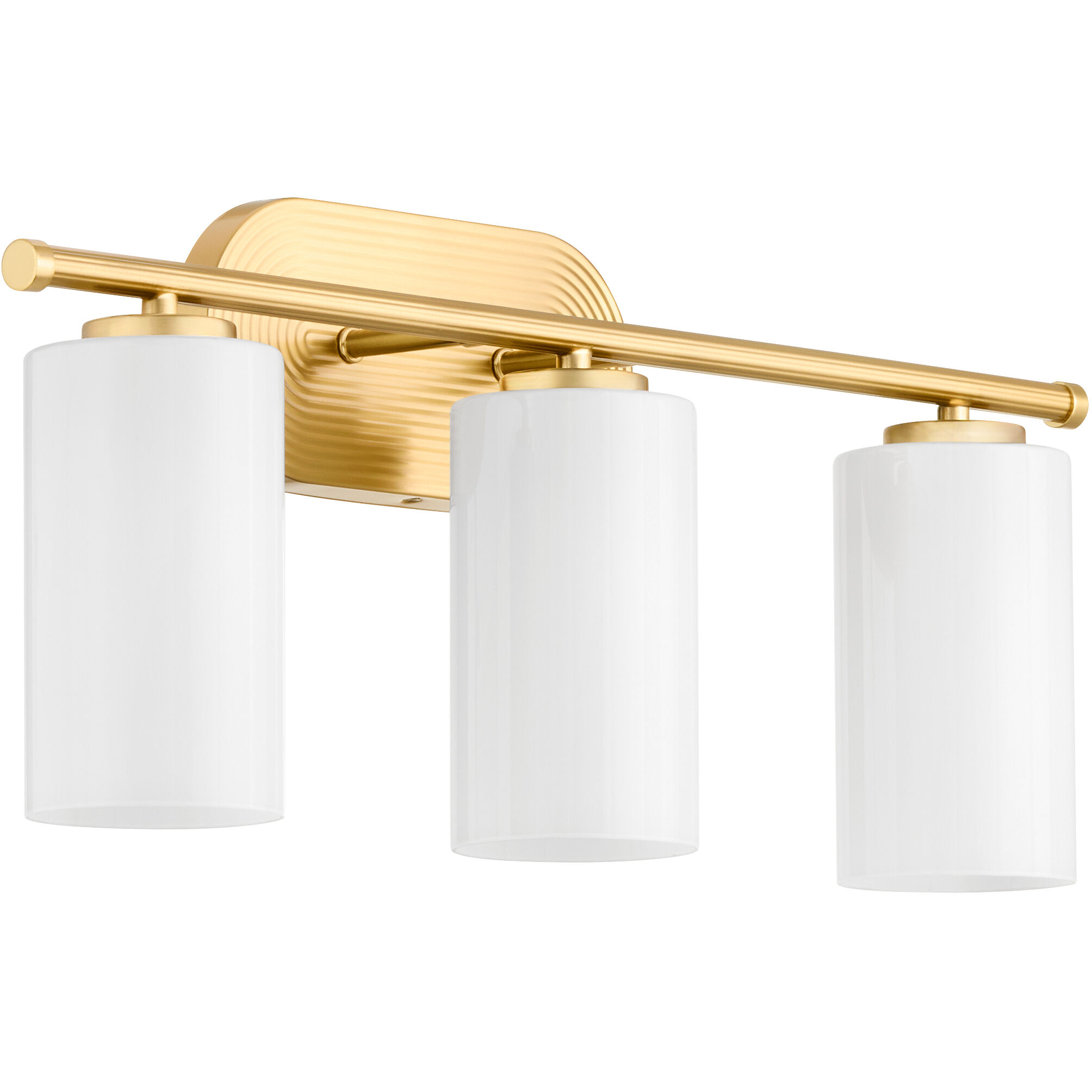 Belinder 3 Light 24 inch Aged Brass Vanity Light Wall Light