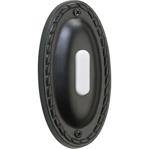 Lighting Accessory Old World Traditional Oval Doorbell