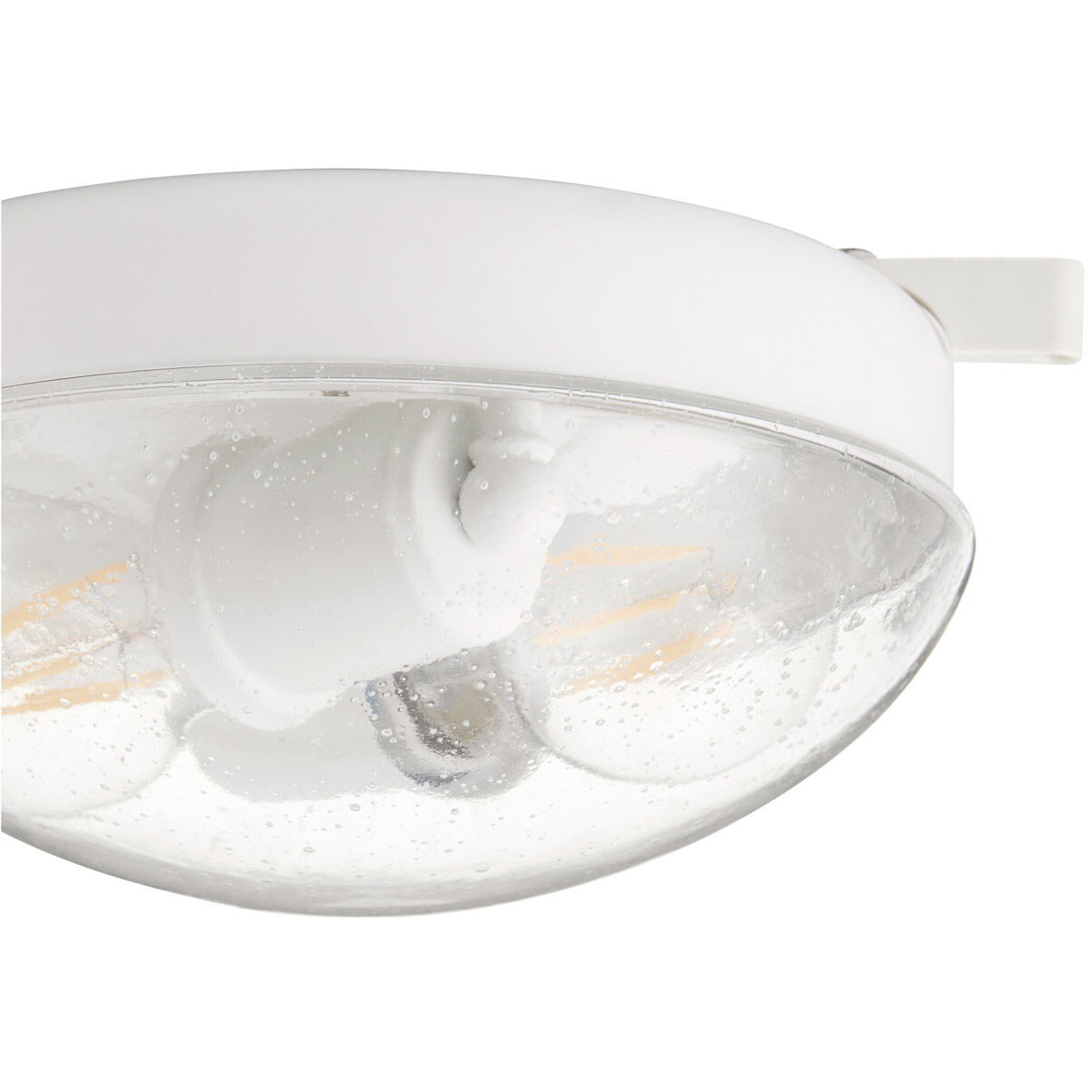 Fort Worth LED Studio White Patio Fan Light Kit